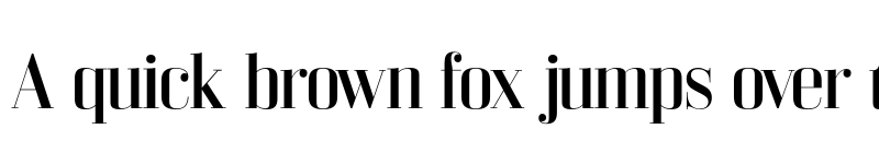 Preview of FONTSPRING DEMO - Bodoni Z37 L Rg Regular font