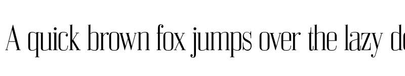 Preview of FONTSPRING DEMO - Bodoni Z37 M Cd Lt Regular font