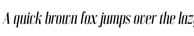 Preview of FONTSPRING DEMO - Bodoni Z37 M Cd Rg Italic font