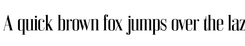 Preview of FONTSPRING DEMO - Bodoni Z37 M Cd Rg Regular font
