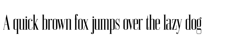 Preview of FONTSPRING DEMO - Bodoni Z37 M Cp Rg Regular font