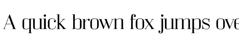 Preview of FONTSPRING DEMO - Bodoni Z37 M Ex Lt Regular font