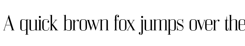 Preview of FONTSPRING DEMO - Bodoni Z37 M Lt Regular font