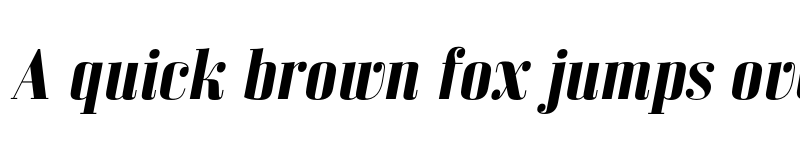 Preview of FONTSPRING DEMO - Bodoni Z37 M Rg Bold Italic font