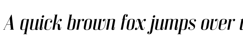 Preview of FONTSPRING DEMO - Bodoni Z37 M Rg Italic font