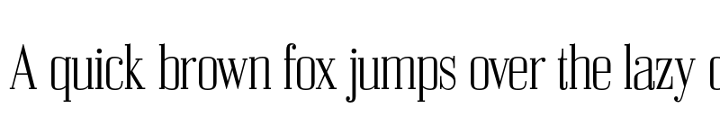 Preview of FONTSPRING DEMO - Bodoni Z37 S Cd Lt Regular font