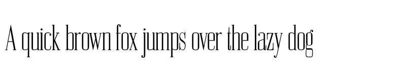 Preview of FONTSPRING DEMO - Bodoni Z37 S Cp Lt Regular font