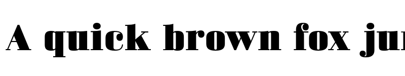 Preview of FONTSPRING DEMO - Bodoni Z37 S Ex Hv Regular font