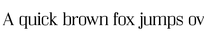 Preview of FONTSPRING DEMO - Bodoni Z37 S Ex Lt Regular font
