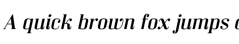Preview of FONTSPRING DEMO - Bodoni Z37 S Ex Rg Italic font