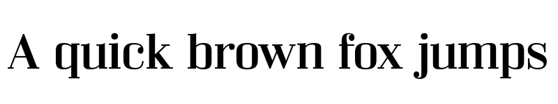 Preview of FONTSPRING DEMO - Bodoni Z37 S Ex Rg Regular font