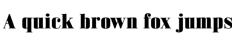 Preview of FONTSPRING DEMO - Bodoni Z37 S Hv Regular font