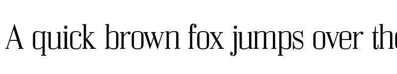 Preview of FONTSPRING DEMO - Bodoni Z37 S Lt Regular font