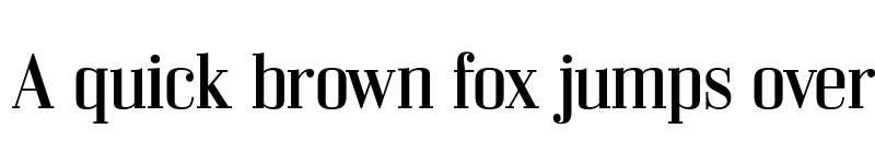 Preview of FONTSPRING DEMO - Bodoni Z37 S Rg Regular font