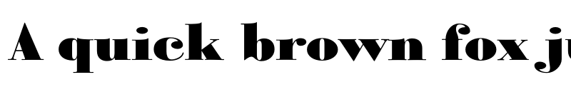 Preview of FONTSPRING DEMO - BodoniClassicUltra Regular font