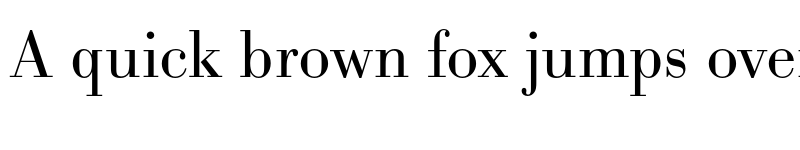 Preview of FONTSPRING DEMO - BodoniURWLig Regular font