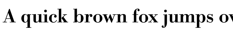 Preview of FONTSPRING DEMO - BodoniURWMed Regular font