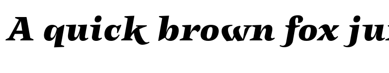 Preview of FONTSPRING DEMO - Body Heavy It Italic font
