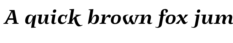 Preview of FONTSPRING DEMO - Body Semi Bold It Italic font