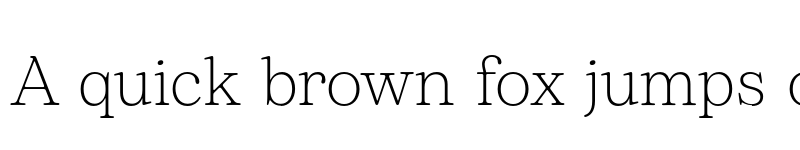 Preview of FONTSPRING DEMO - Bogart Alt Extralight Regular font