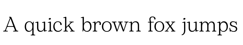 Preview of FONTSPRING DEMO - Bogart Alt Light Regular font