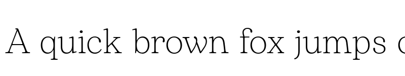 Preview of FONTSPRING DEMO - Bogart Extralight Regular font