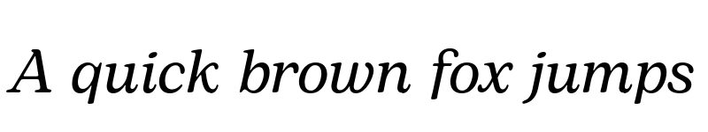 Preview of FONTSPRING DEMO - Bogart Italic font