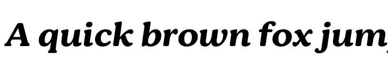 Preview of FONTSPRING DEMO - Bogue Bold Italic font