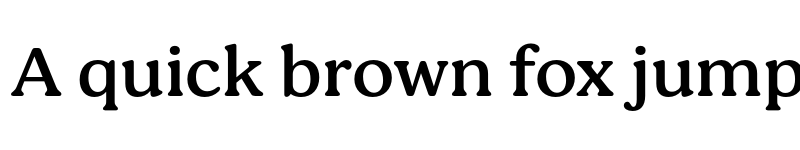 Preview of FONTSPRING DEMO - Bogue Medium Regular font