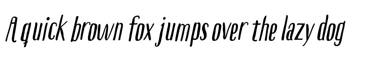 Preview of FONTSPRING DEMO - Boho Sans Bold Italic font