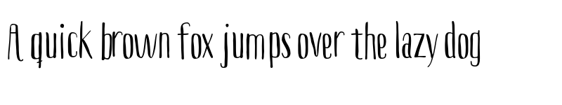 Preview of FONTSPRING DEMO - Boho Sans Regular font