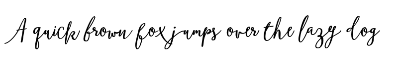 Preview of FONTSPRING DEMO - Boho Script Bold Italic font