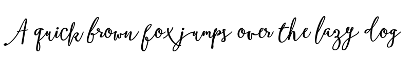 Preview of FONTSPRING DEMO - Boho Script Drop Bold Italic font