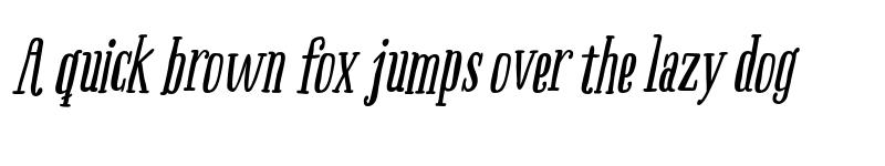 Preview of FONTSPRING DEMO - Boho Serif Bold Italic font