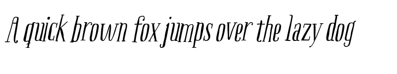 Preview of FONTSPRING DEMO - Boho Serif Italic font