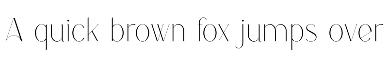 Preview of FONTSPRING DEMO - Boketto Extra Light Regular font