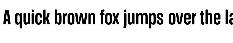 Preview of FONTSPRING DEMO - Bold Extra Cn Bold font