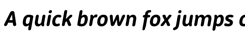 Preview of FONTSPRING DEMO - Bold It Bold Italic font