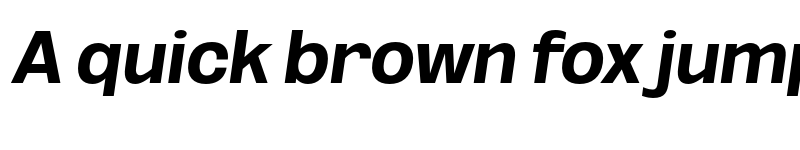 Preview of FONTSPRING DEMO - Bold Obli Italic font