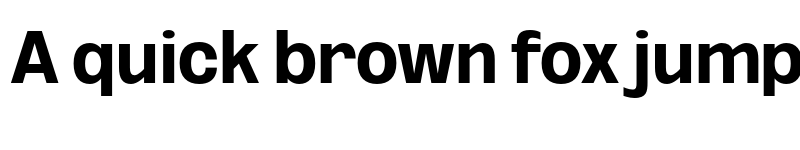 Preview of FONTSPRING DEMO - Bold SemCond Regular font