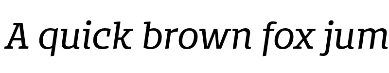 Preview of FONTSPRING DEMO - Bommer Slab Italic Regular font