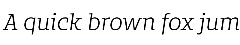 Preview of FONTSPRING DEMO - Bommer Slab Light Italic Regular font