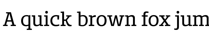 Preview of FONTSPRING DEMO - Bommer Slab Regular font