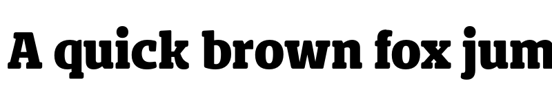 Preview of FONTSPRING DEMO - Bommer Slab Rounded ExtraBold Regular font