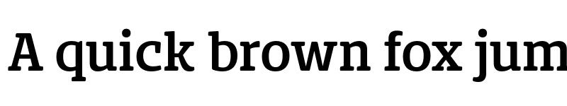 Preview of FONTSPRING DEMO - Bommer Slab Rounded SemiBold Regular font