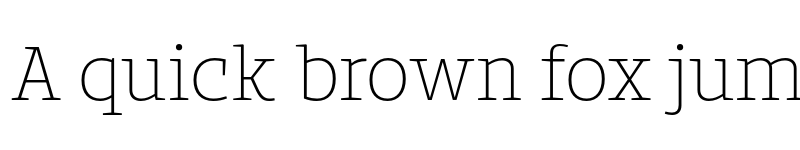 Preview of FONTSPRING DEMO - Bommer Slab Thin Regular font