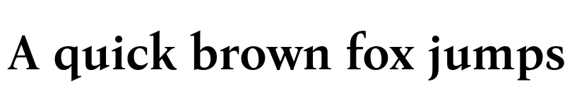 Preview of FONTSPRING DEMO - Bona Nova Bold font