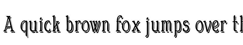 Preview of FONTSPRING DEMO - Bonning Narrow Black font