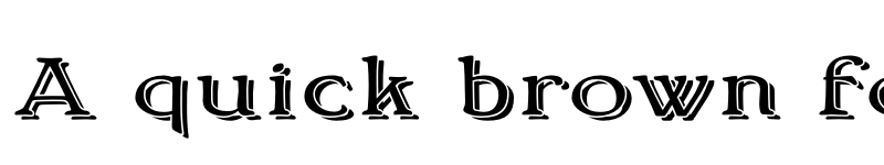 Preview of FONTSPRING DEMO - Bonning Wide Expanded Black font
