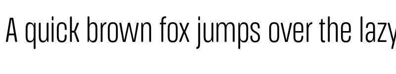 Preview of FONTSPRING DEMO - Book Extra Cn Regular font